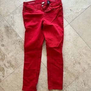 J. Crew Toothpick Jeans - Size 27